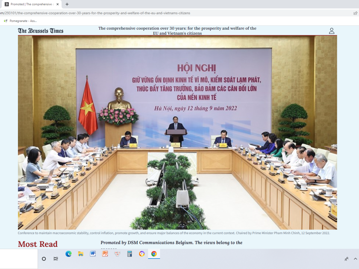 This is how Vietnam was described by The Brusels&nbsp;Times